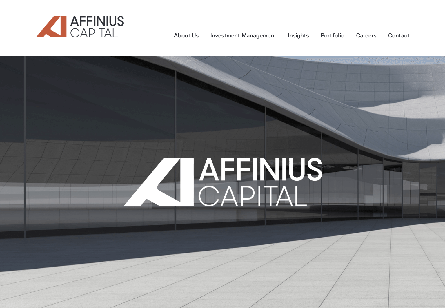 Affinius Capital (USAA Real Estate) screenshot